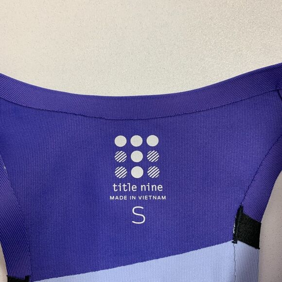 Title Nine Athletic Dress Womens S Small Scoop Neck Colorblock Sleeveless Pocket - Picture 10 of 14